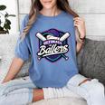 Ultimate Ballers Baseball Women's Comfort Colors T-Shirt Chalky Mint Ultimate Ballers Baseball Women's Comfort Colors T-Shirt Chalky Mint