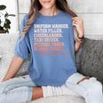 Uniform Washer Water Filler Cheerleader Baseball Mom Women's Comfort Colors T-Shirt Chalky Mint Uniform Washer Water Filler Cheerleader Baseball Mom Women's Comfort Colors T-Shirt Chalky Mint