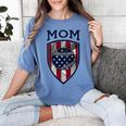 USA Mum Mother's Day Baseball Mom Women's Comfort Colors T-Shirt Chalky Mint