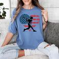 Valentines Baseball Batter Silhouette Heart Men Boys Kid Women's Comfort Colors T-Shirt Chalky Mint