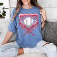 Valentines Baseball Boys Ice Cream Drip Heart Youth Kids Women's Comfort Colors T-Shirt Chalky Mint Valentines Baseball Boys Ice Cream Drip Heart Youth Kids Women's Comfort Colors T-Shirt Chalky Mint
