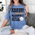 Weekend Forecast Baseball Baseball Mom Women's Comfort Colors T-Shirt Chalky Mint Weekend Forecast Baseball Baseball Mom Women's Comfort Colors T-Shirt Chalky Mint
