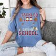 Women's 100 Days Of School Boys Kids Baseball Women's Comfort Colors T-Shirt Chalky Mint Women's 100 Days Of School Boys Kids Baseball Women's Comfort Colors T-Shirt Chalky Mint