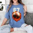 Women's 67 Baseball Boys Birthday Teens Six Seven Brainrot Women's Comfort Colors T-Shirt Chalky Mint
