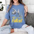 Women's Fallout TV Series Lucy Do Unto Others Baseball Bat Gamer Women's Comfort Colors T-Shirt Chalky Mint