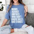 Women's Moms Against Umpires Parents Mom Baseball Sarcastic Women's Comfort Colors T-Shirt Chalky Mint Women's Moms Against Umpires Parents Mom Baseball Sarcastic Women's Comfort Colors T-Shirt Chalky Mint