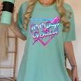 100 Days Of School Baseball 100th Day Ice Cream Boys Kids Women's Comfort Colors T-Shirt Violet