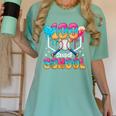100 Days Of School Baseball Boys Kids 100th Day Of School Women's Comfort Colors T-Shirt Violet 100 Days Of School Baseball Boys Kids 100th Day Of School Women's Comfort Colors T-Shirt Violet