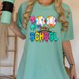100 Days Of School Baseball Boys Kids Colorful 100th Day Women's Comfort Colors T-Shirt Violet 100 Days Of School Baseball Boys Kids Colorful 100th Day Women's Comfort Colors T-Shirt Violet