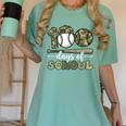 100 Days Of School Baseball Camo Art For Boys Kids Students Women's Comfort Colors T-Shirt Violet 100 Days Of School Baseball Camo Art For Boys Kids Students Women's Comfort Colors T-Shirt Violet