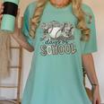 100 Days Of School Baseball Cap Boy School Teacher Women's Comfort Colors T-Shirt Violet