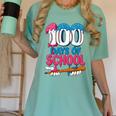 100 Days Of School Baseball Drip Bat 100th Day Of School Boy Women's Comfort Colors T-Shirt Violet 100 Days Of School Baseball Drip Bat 100th Day Of School Boy Women's Comfort Colors T-Shirt Violet