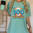 100 Days Of School Baseball Drip Boys 100th Day Of School Women's Comfort Colors T-Shirt Violet 100 Days Of School Baseball Drip Boys 100th Day Of School Women's Comfort Colors T-Shirt Violet