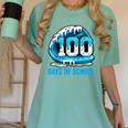 100 Days Of School Baseball Drip Ice Cream Kid Boy 100th Day Women's Comfort Colors T-Shirt Violet 100 Days Of School Baseball Drip Ice Cream Kid Boy 100th Day Women's Comfort Colors T-Shirt Violet