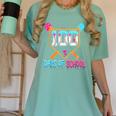 100 Days Of School Baseball Ice Cream Drip 100th Day School Women's Comfort Colors T-Shirt Violet 100 Days Of School Baseball Ice Cream Drip 100th Day School Women's Comfort Colors T-Shirt Violet