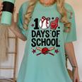 100 Days Of School Coquette Bow Baseball 100th Day Girl Kid Women's Comfort Colors T-Shirt Violet 100 Days Of School Coquette Bow Baseball 100th Day Girl Kid Women's Comfort Colors T-Shirt Violet