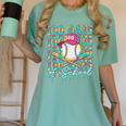 100 Days Of School Drip Baseball 100th Day Baseball School Women's Comfort Colors T-Shirt Violet 100 Days Of School Drip Baseball 100th Day Baseball School Women's Comfort Colors T-Shirt Violet