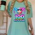 100 Drippy Days Of School Baseball Ice Cream 100th Day Boys Women's Comfort Colors T-Shirt Violet 100 Drippy Days Of School Baseball Ice Cream 100th Day Boys Women's Comfort Colors T-Shirt Violet