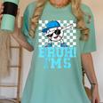 5th Birthday Dabbing Baseball Boys Bruh I'm 5 Year Old Women's Comfort Colors T-Shirt Violet