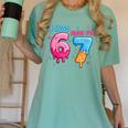 I Was 6 Now I'm 7 Meme Six Seven Baseball 7th Birthday Women's Comfort Colors T-Shirt Violet I Was 6 Now I'm 7 Meme Six Seven Baseball 7th Birthday Women's Comfort Colors T-Shirt Violet