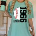 60th Birthday Baseball Limited Edition 1966 Women's Comfort Colors T-Shirt Violet