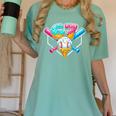 67 Ice Cream Drip Baseball Meme Six Seven Gen Alpha Slang Women's Comfort Colors T-Shirt Violet