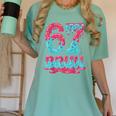 67 Ice Cream Drip Baseball For Men Women Kids Women's Comfort Colors T-Shirt Violet
