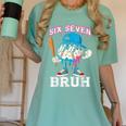 67 Six Seven Baseball Ice Cream Drip Number 67 Player Women's Comfort Colors T-Shirt Violet 67 Six Seven Baseball Ice Cream Drip Number 67 Player Women's Comfort Colors T-Shirt Violet