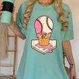 67 Tee Baseball Creamy Dripping Graphic Sixty-Seven Clothes Women's Comfort Colors T-Shirt Violet 67 Tee Baseball Creamy Dripping Graphic Sixty-Seven Clothes Women's Comfort Colors T-Shirt Violet