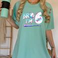 6th Birthday Boy Bro I'm 6 Year Old Baseball Ice Cream Drip Women's Comfort Colors T-Shirt Violet 6th Birthday Boy Bro I'm 6 Year Old Baseball Ice Cream Drip Women's Comfort Colors T-Shirt Violet