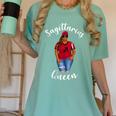 African American Baseball Mom Sagittarius Queen Zodiac Sign Women's Comfort Colors T-Shirt Violet African American Baseball Mom Sagittarius Queen Zodiac Sign Women's Comfort Colors T-Shirt Violet
