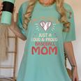 Ain’t No Drama Just a Loud & Proud Baseball Mom Women's Comfort Colors T-Shirt Violet