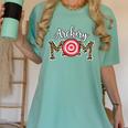 Archery Mom Dance Mom Baseball Mom Mother Day Women's Comfort Colors T-Shirt Violet