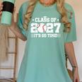 Back To School 2027 Baseball 2027 Graduation Class Of 2027 Women's Comfort Colors T-Shirt Violet
