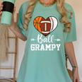 Ball Grampy Basketball Football Baseball Player Women's Comfort Colors T-Shirt Violet Ball Grampy Basketball Football Baseball Player Women's Comfort Colors T-Shirt Violet