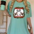 Ball Mom Leopard Ball Mom Baseball Mom Women's Comfort Colors T-Shirt Violet Ball Mom Leopard Ball Mom Baseball Mom Women's Comfort Colors T-Shirt Violet