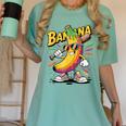 Banana Baseball Cartoon Cool Sports Kids Teens Women's Comfort Colors T-Shirt Violet Banana Baseball Cartoon Cool Sports Kids Teens Women's Comfort Colors T-Shirt Violet