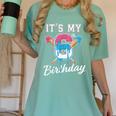Baseball 6 Year Old Ice Cream Drip 6th Birthday Boy Number 6 Women's Comfort Colors T-Shirt Violet Baseball 6 Year Old Ice Cream Drip 6th Birthday Boy Number 6 Women's Comfort Colors T-Shirt Violet
