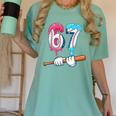 Baseball 67 Ice Cream Drip Six Seven Boys Women's Comfort Colors T-Shirt Violet Baseball 67 Ice Cream Drip Six Seven Boys Women's Comfort Colors T-Shirt Violet