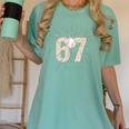 Baseball 67 Six Seven Meme Number Women's Comfort Colors T-Shirt Violet Baseball 67 Six Seven Meme Number Women's Comfort Colors T-Shirt Violet