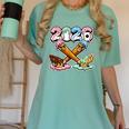 Baseball Bat 2026 Hands Drip Boys Ice Cream Dripping Youth Women's Comfort Colors T-Shirt Violet Baseball Bat 2026 Hands Drip Boys Ice Cream Dripping Youth Women's Comfort Colors T-Shirt Violet