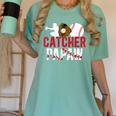 Baseball Catcher Papaw Proud Papaw Of A Baseball Catcher Women's Comfort Colors T-Shirt Violet Baseball Catcher Papaw Proud Papaw Of A Baseball Catcher Women's Comfort Colors T-Shirt Violet