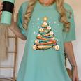 Baseball Christmas Tree Light Xmas Baseball Women's Comfort Colors T-Shirt Violet Baseball Christmas Tree Light Xmas Baseball Women's Comfort Colors T-Shirt Violet