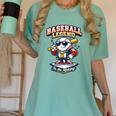 Baseball Cute Youth Ice Cream Valentine Day Sporty Fun Women's Comfort Colors T-Shirt Violet