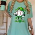 Baseball Drip Ice Cream Apparel Boy Youth St Patrick’s Day Women's Comfort Colors T-Shirt Violet