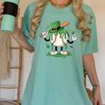 Baseball Drip Ice Cream Boys Kids Shamrock St Patricks Day Women's Comfort Colors T-Shirt Violet