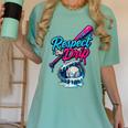 Baseball Drip Ice Cream Sprinkles Youth Boys Baseball Glove Women's Comfort Colors T-Shirt Violet
