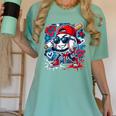 Baseball Drip Icecream Heart Valentine Day Boys Kids Red Women's Comfort Colors T-Shirt Violet Baseball Drip Icecream Heart Valentine Day Boys Kids Red Women's Comfort Colors T-Shirt Violet