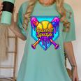 Baseball Drip Outfit Boys Ice Cream Drip Baseball Lifestyle Women's Comfort Colors T-Shirt Violet Baseball Drip Outfit Boys Ice Cream Drip Baseball Lifestyle Women's Comfort Colors T-Shirt Violet