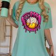 Baseball Drip Pink Glove Respect The Drip Youth Boys Girls Women's Comfort Colors T-Shirt Violet Baseball Drip Pink Glove Respect The Drip Youth Boys Girls Women's Comfort Colors T-Shirt Violet